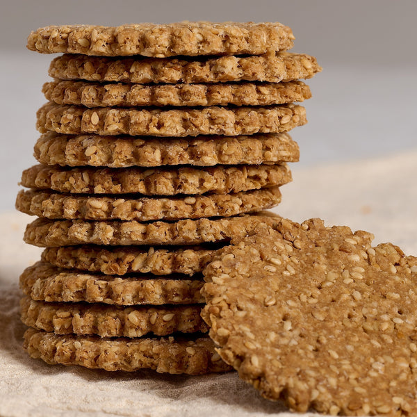Sesame Wheat Sourdough Discard Crackers &ndash; Brod &amp; Taylor