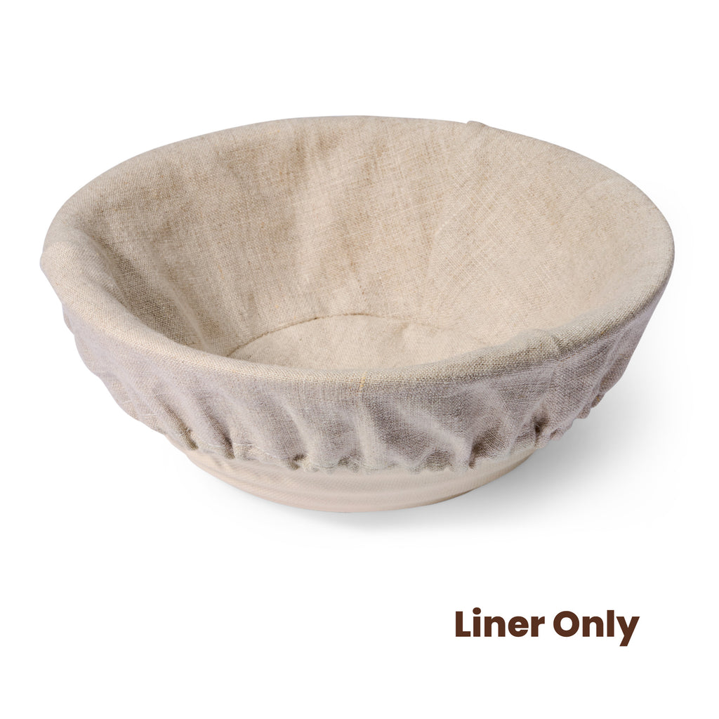 Boule Banneton with its liner.
