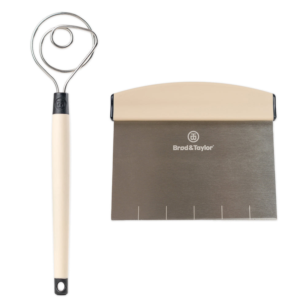 Dough Whisk & Bench Knife